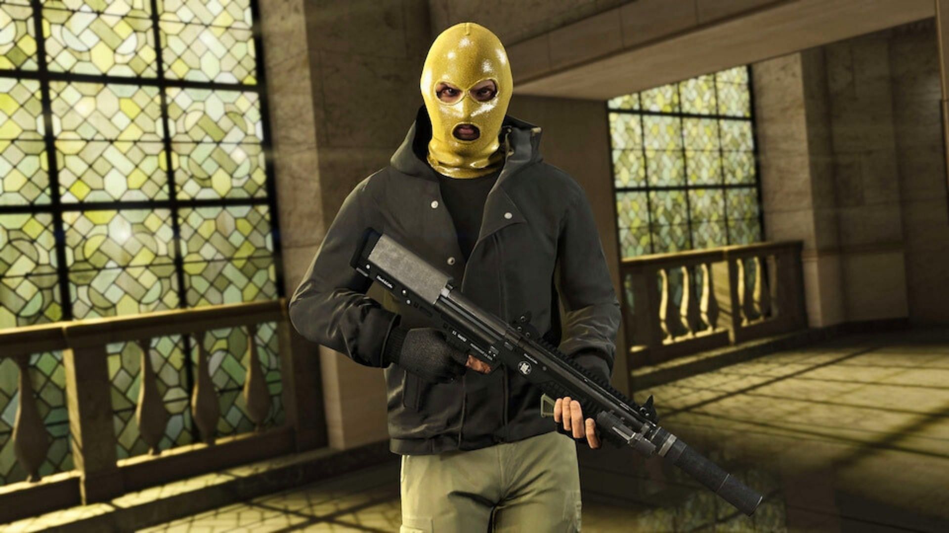 Among all heists in GTA 5 Online in order, first comes The Fleeca Job (Image via Rockstar Games)